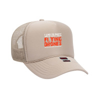 Fpv Drone Racing Quadcopters Rc Pilot Aerial Sports Foam Trucker Hat | Artistshot