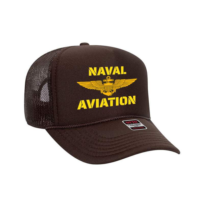 Naval Aviation At Its Best. Perfect For Military Veterans. Pullover Ho Foam Trucker Hat by kurniawanm | Artistshot