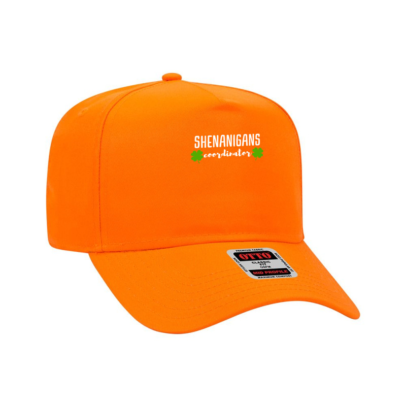 Shenanigans Coordinator  Saint Irish Pats St, Patrick's Day Adjustable Baseball Cap | Artistshot