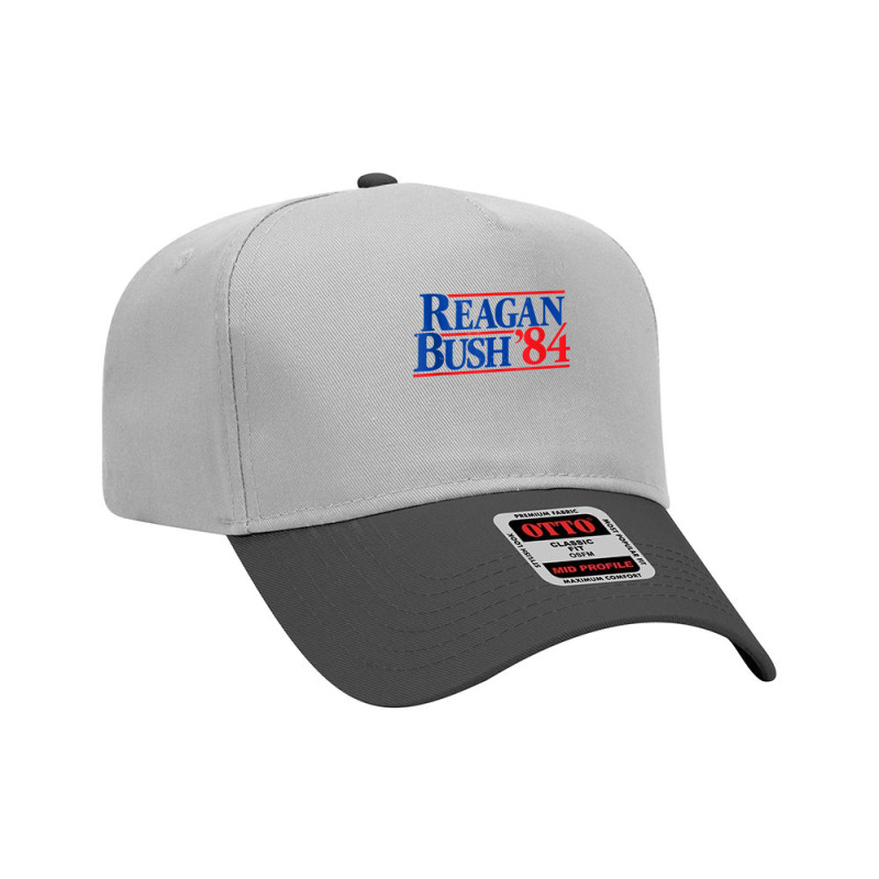 Reagan Bush '84 Vintage Republican Tank Top Adjustable Baseball Cap by walkersnoelan | Artistshot