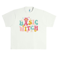 Witch Halloween T  Shirt Basic Witch Retro T  Shirt Urban Heavy T-shirt | Artistshot