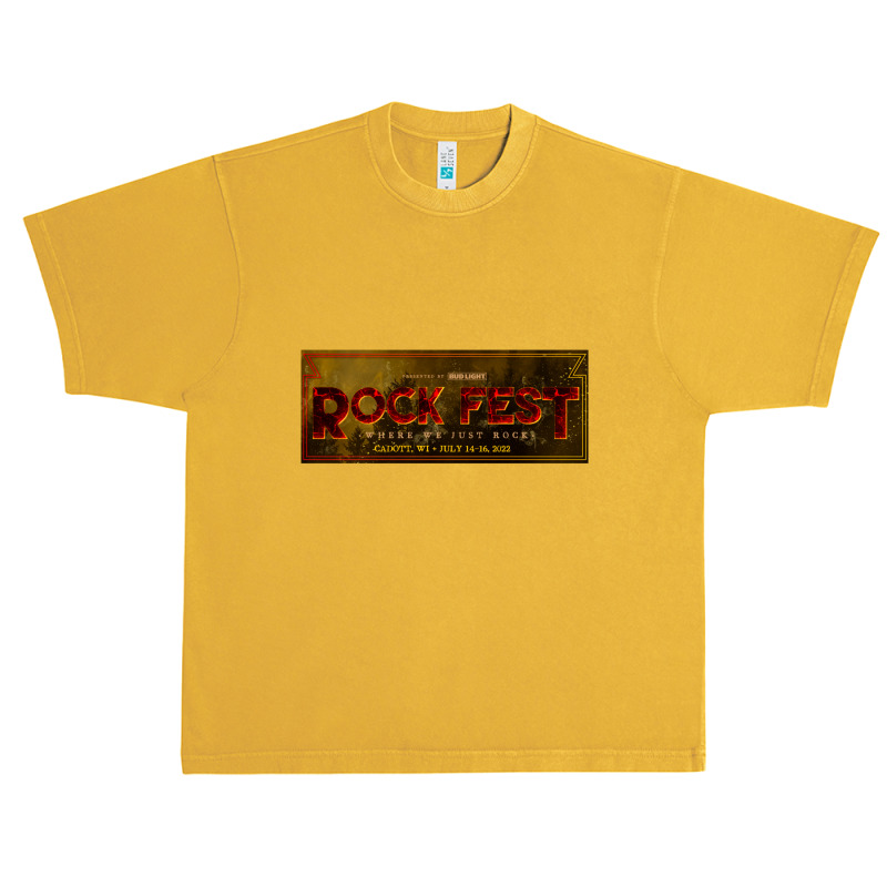 Rock Fest Urban Heavy T-shirt by kingranger840404 | Artistshot