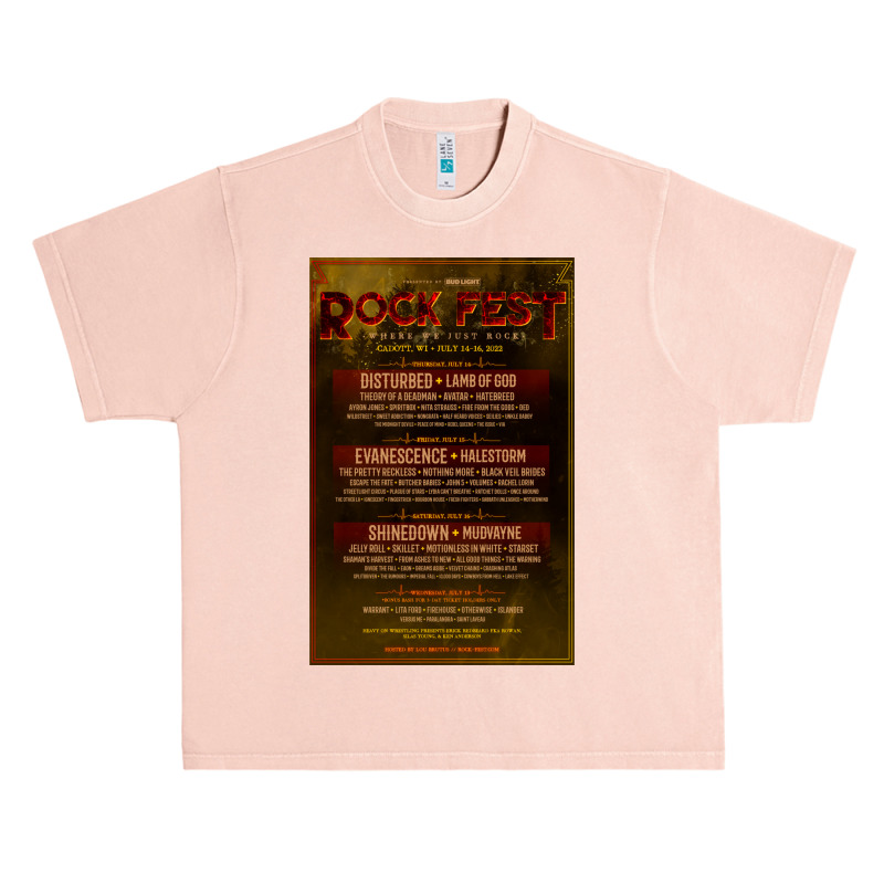 Rockfest Urban Heavy T-shirt by kingranger840404 | Artistshot