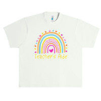 Teacher's Aide Rainbow T Shirt Urban Heavy T-shirt | Artistshot