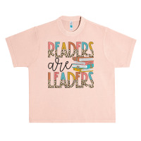 Readers Are Leaders Boho Leopard Book Lover Back To School T Shirt Urban Heavy T-shirt | Artistshot