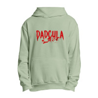 Dadcula   Dracula   Cute Funny Halloween Costume Design Classic T Shir Urban Pullover Hoodie | Artistshot