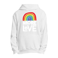 More Love Tri Blend Urban Pullover Hoodie | Artistshot