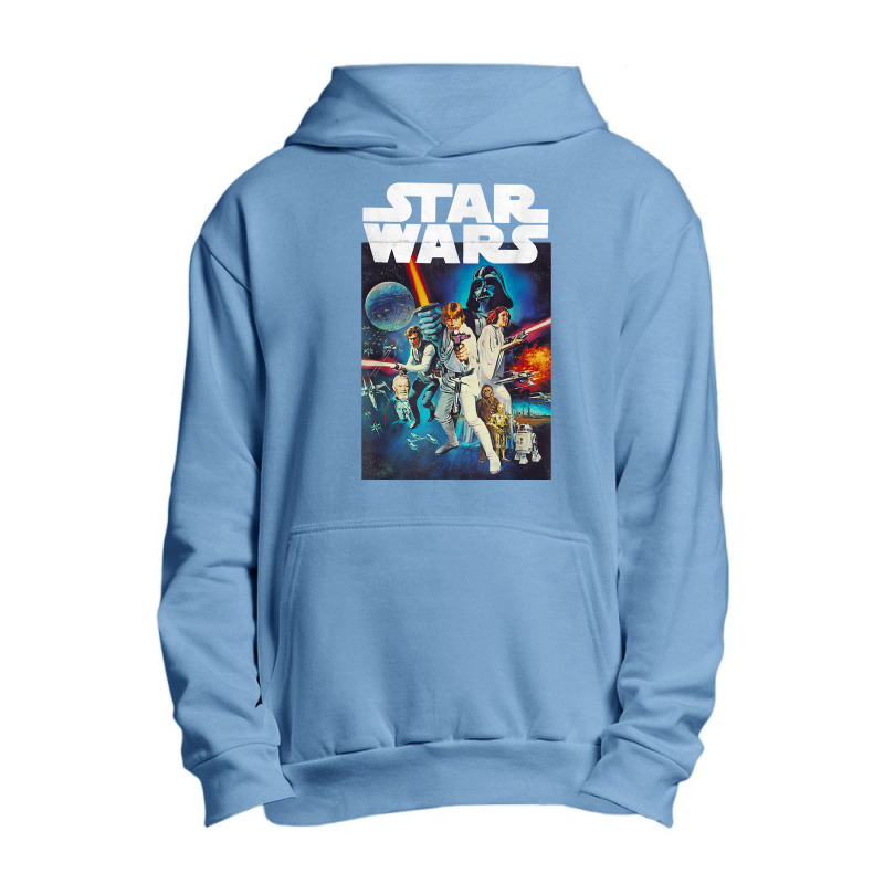 Vintage Cast Poster Urban Pullover Hoodie | Artistshot