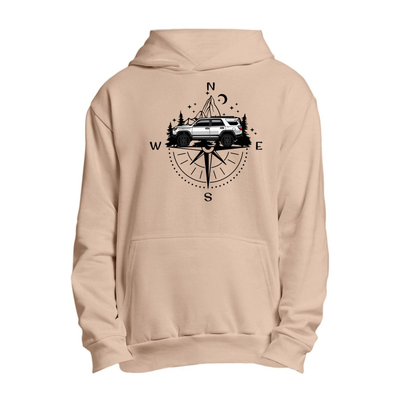 White Th Gen Runner Urban Pullover Hoodie | Artistshot