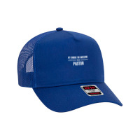 I'm Awesome I'm A Pastor Mesh Back Trucker Hat | Artistshot