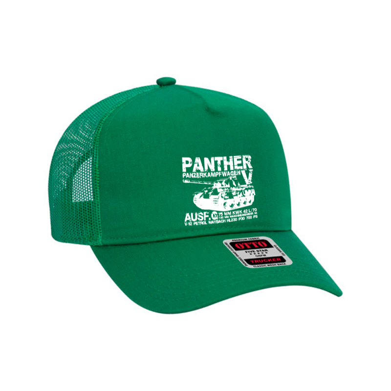 Panther Tank Mesh Back Trucker Hat by veelra50534 | Artistshot