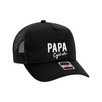 Papa Cycliste Mesh Back Trucker Hat | Artistshot