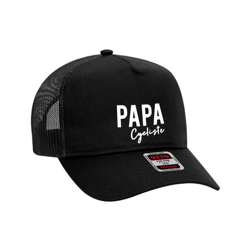 Papa Cycliste Mesh Back Trucker Hat | Artistshot