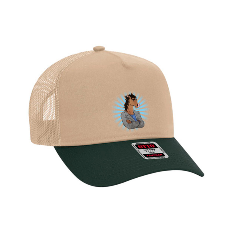 Bojack Horseman Mesh Back Trucker Hat by duitklopo | Artistshot