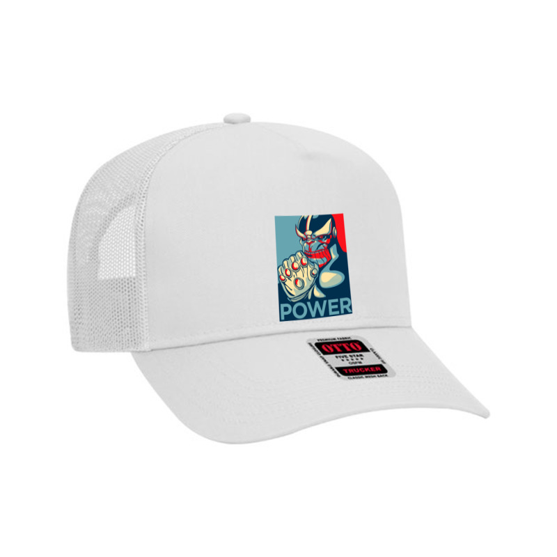 Power Mesh Back Trucker Hat by kabarkabur | Artistshot