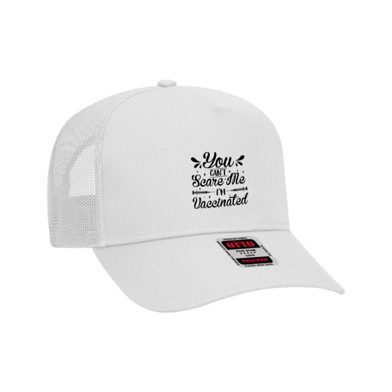 Im Vaccinated Mesh Back Trucker Hat by Zero_art | Artistshot