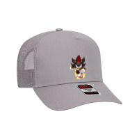 Black Super Hedgehog Running Forward Mesh Back Trucker Hat | Artistshot