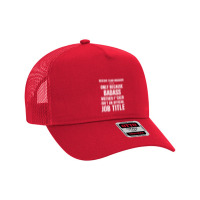 Gift For Badass Reserve Team Manager Mesh Back Trucker Hat | Artistshot