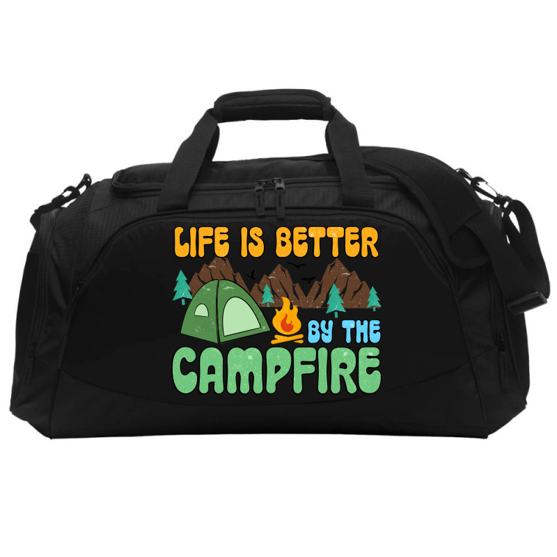 Life Is Better By The Campfire Active Duffel | Artistshot