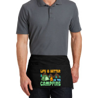 Life Is Better By The Campfire Waist Apron | Artistshot