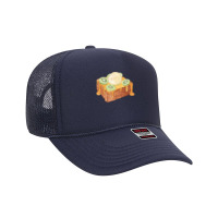 Brick Toast Bread Lover T  Shirt Honey Bread Brick Toast Topped With K Foam Trucker Hat | Artistshot