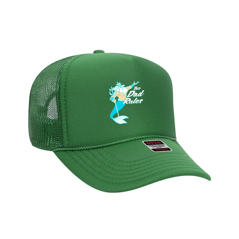 Mermaid King Triton Foam Trucker Hat by Bulumata | Artistshot