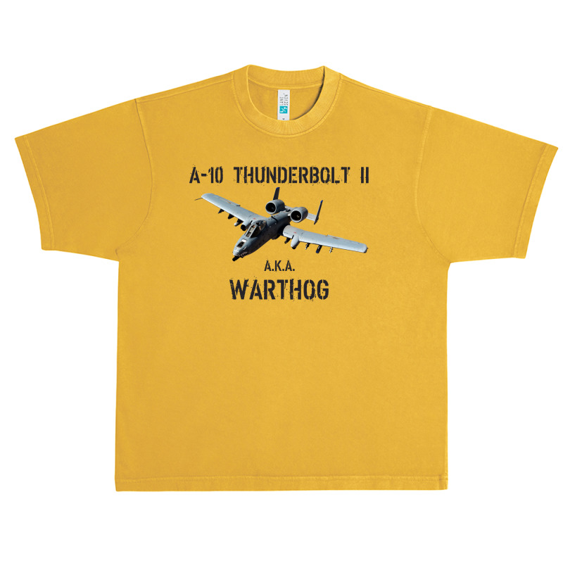 A 10 Warthog Tshirt   Attack Jet A 10 Thunderbolt Pullover Hoodie Urban Heavy T-shirt | Artistshot