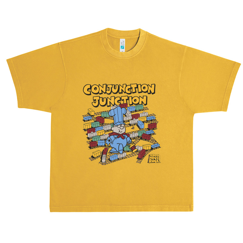 Schoolhouse Rock Conjunction Junction Conductor Urban Heavy T-shirt by jawlejocma2 | Artistshot