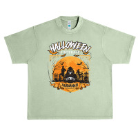 Football Halloween Halloween Football 106 Pumpkin Urban Heavy T-shirt | Artistshot