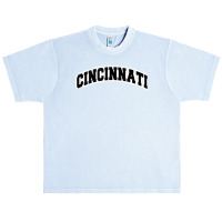 Cincinnati Ohio Varsity Style Vintage Red Tank Top Urban Heavy T-shirt | Artistshot