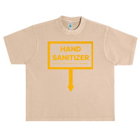 Hand Sanitizer Funny Adult Yellow Humor Mens Xmas Gag Premium T Shirt Urban Heavy T-shirt | Artistshot