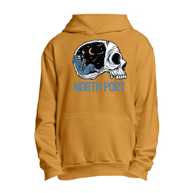 North Port T  Shirt Chilling Skeleton North Port T  Shirt Urban Pullover Hoodie | Artistshot