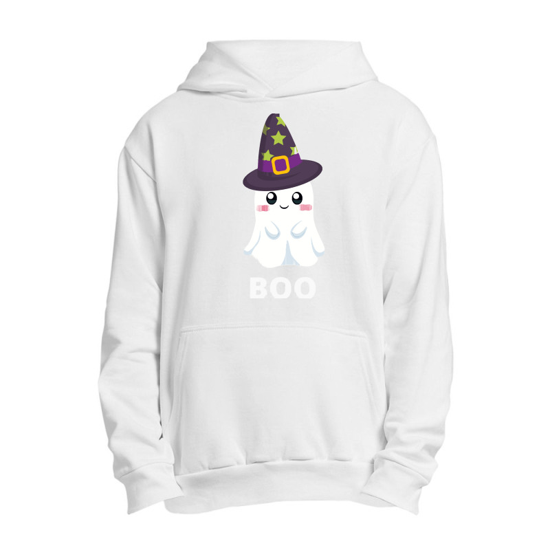 Cute Ghost Halloween T  Shirt Cute Halloween Ghost T  Shirt Urban Pullover Hoodie | Artistshot