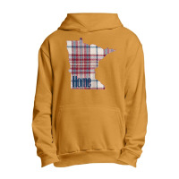 State Of Minnesota Plaid Minnesota Is Home Raglan Baseball Tee Urban Pullover Hoodie | Artistshot