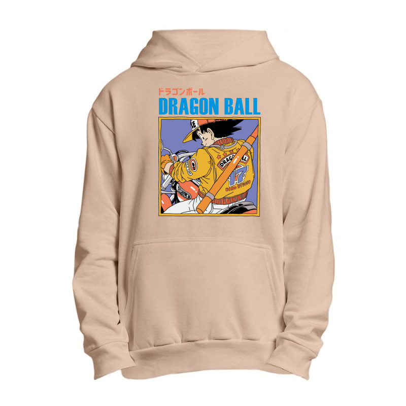 Goku Riding A Motocycle Urban Pullover Hoodie by Ha Thu | Artistshot