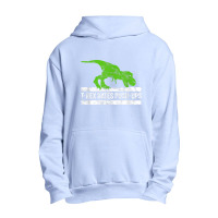 Cool Graphic T-rex Hates Push-ups Dinosaur Funny Gym For Men Women Urban Pullover Hoodie | Artistshot