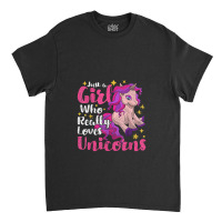 Fairy Tale Unicorn Lover Girls Women Magical Animal Unicorn Classic T-shirt | Artistshot