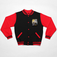 Graphic Skulduggery Call Me Retro Bomber Jacket | Artistshot