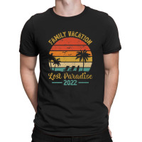 Family Vacation 2022 Palm Tree Vintage Lost Paradise Beach Premium T-shirt | Artistshot