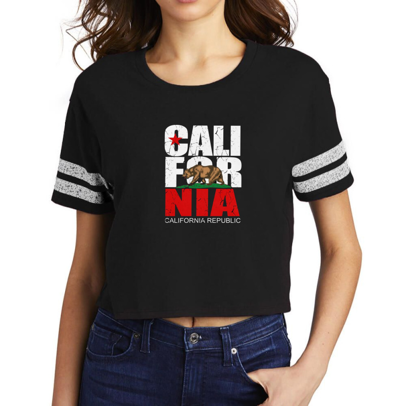 California Scorecard Crop Tee by Disgus_Thing | Artistshot