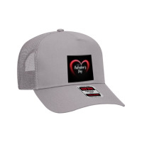 Special Design Happy Valentine's Day Mesh Back Trucker Hat | Artistshot