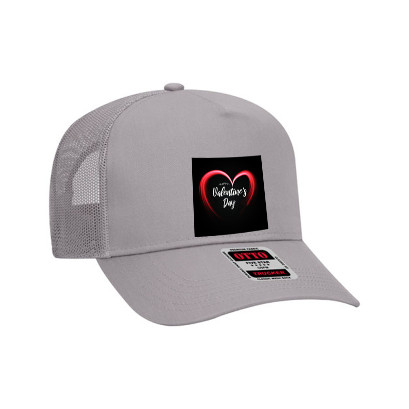 Special Design Happy Valentine's Day Mesh Back Trucker Hat | Artistshot