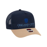 Academic Of Oakland City Mesh Back Trucker Hat | Artistshot