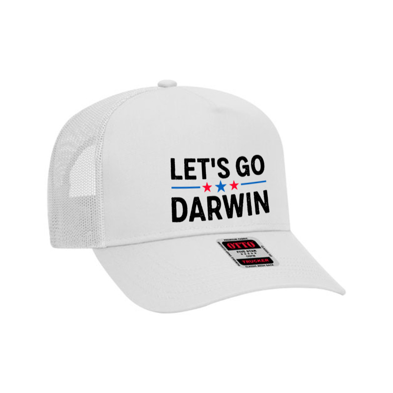 Lets Go Darwin 2 Mesh Back Trucker Hat by Elizabeth tees | Artistshot