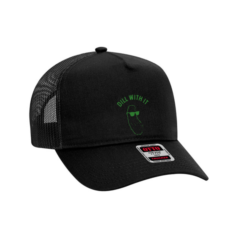 Dill Pickle Mesh Back Trucker Hat by Nindy Tees | Artistshot