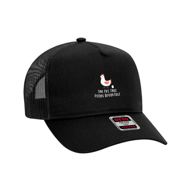 Chicken Cock The Pet That Poops Breakfast Chicken 276 Hen Chick Mesh Back Trucker Hat by offensejuggler | Artistshot