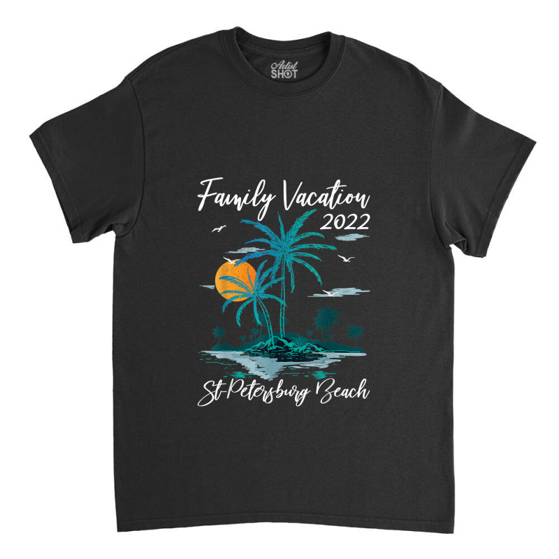 Family Vacation 2022 Sunset Florida St. Petersburg Beach Classic T-shirt by Yuh2105 | Artistshot