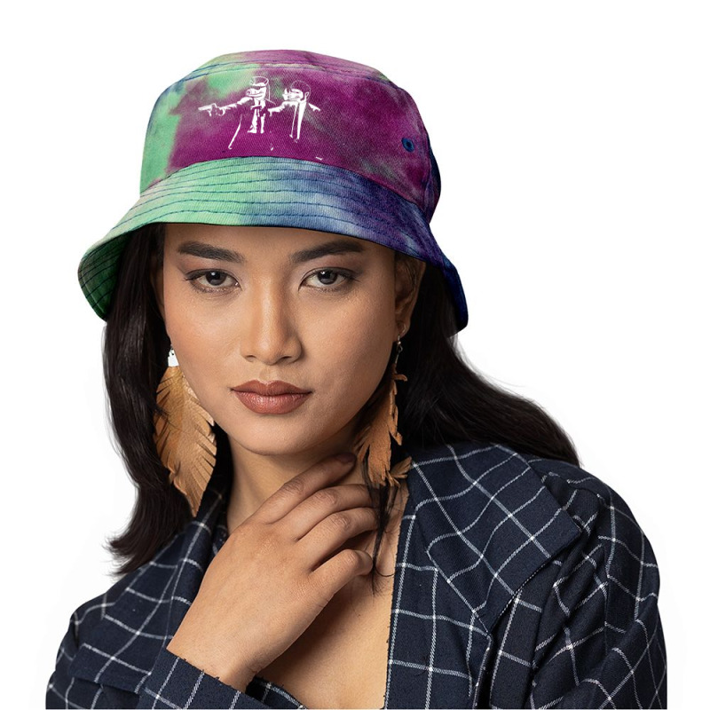 Mutant Fiction Tie Dyed Bucket Hat by Karlangas | Artistshot