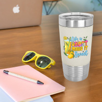 Life Is  Make It Sweet Leatherette Tumbler | Artistshot