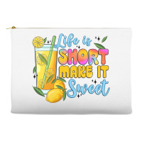 Life Is  Make It Sweet Accessory Pouches | Artistshot